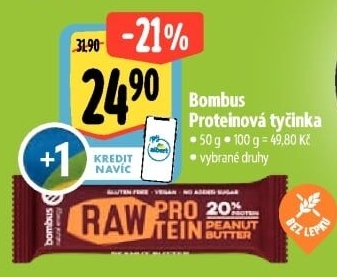 Tyčinka Bombus Protein