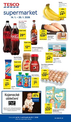 akční leták Tesco 14.1.2026-20.1.2026