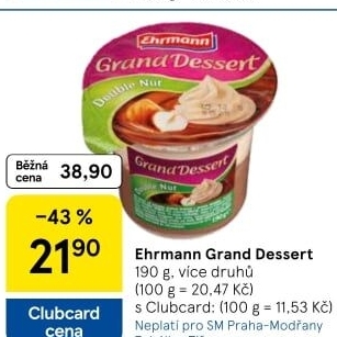 Dezert Grand Dessert Ehrmann