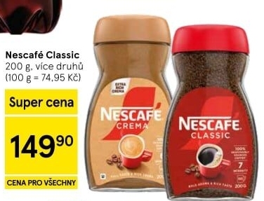 Instantní káva Nescafé Classic