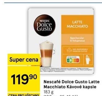 Kapsle Dolce Gusto Nescafé