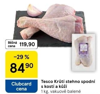 Krůtí stehna Tesco