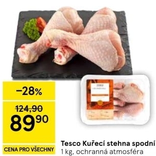 Kuřecí stehna Tesco