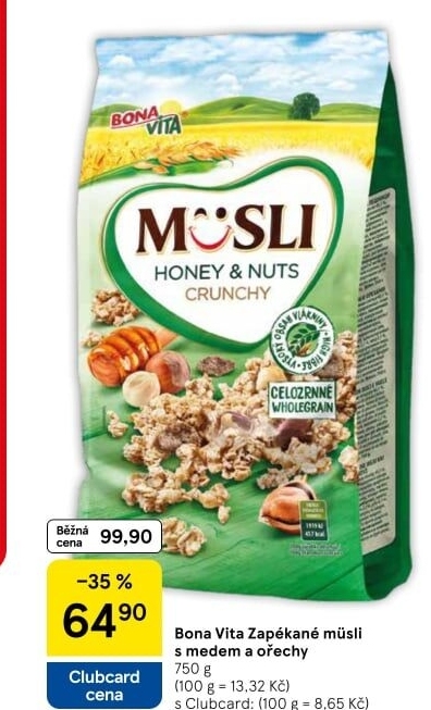 Müsli zapékané Bonavita