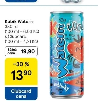 Nápoj Waterrr Cool Kubík