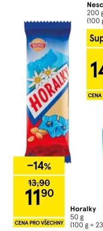 Oplatky Horalky Sedita