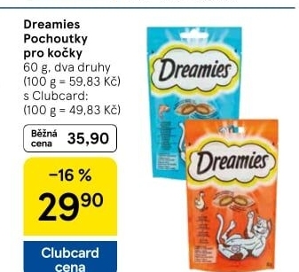 Pamlsky pro kočky Dreamies Whiskas