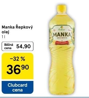 Řepkový olej Manka Fabio