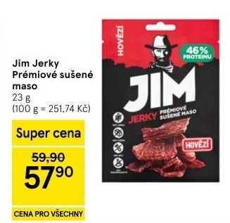 Sušené maso Jim Jerky