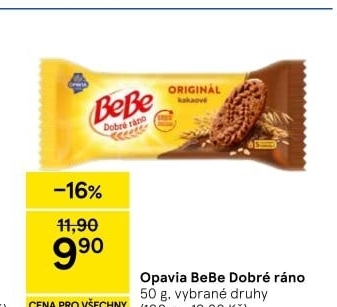 Sušenky BeBe Dobré ráno Opavia