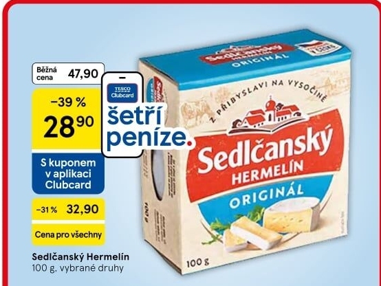 Sýr Hermelín Sedlčanský