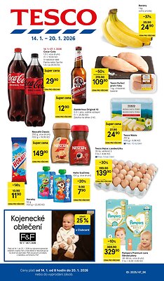 akční leták Tesco 14.1.2026-20.1.2026