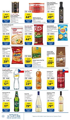 akční leták Tesco 14.1.2026-20.1.2026