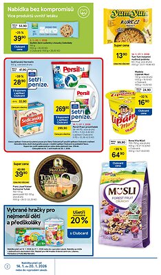 akční leták Tesco 14.1.2026-20.1.2026