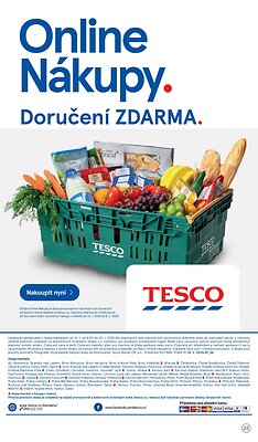 akční leták Tesco 14.1.2026-20.1.2026