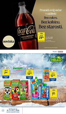 akční leták Tesco 14.1.2026-20.1.2026