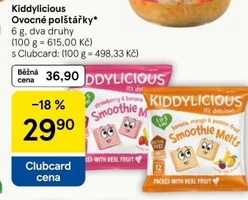 Bonbony ovocné Kiddylicious