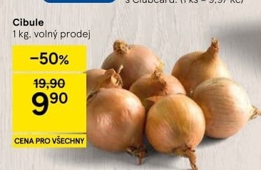 Cibule kuchyňská žlutá