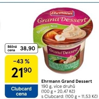 Dezert Grand Dessert Ehrmann