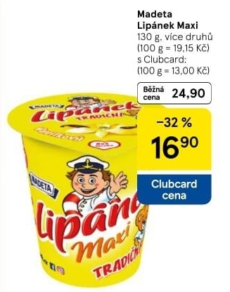 Dezert Lipánek Madeta