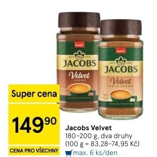 Instantní káva Jacobs Velvet