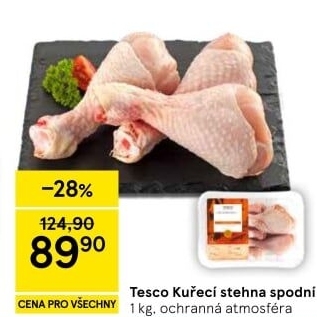 Kuřecí stehna Tesco