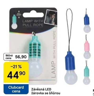 LED závěsná žárovka