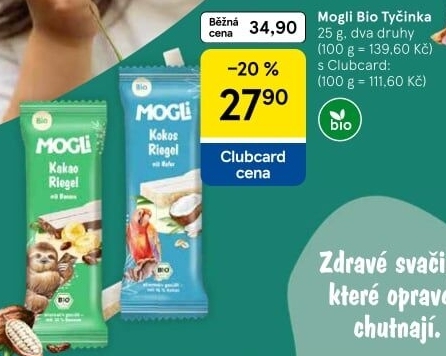 Ovesná tyčinka Mogli