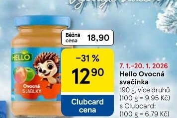 Přesnídávka Svačinka Hello