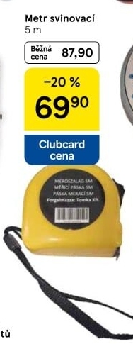 Svinovací metr