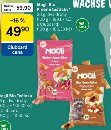 Taštičky s náplní Bio Mogli