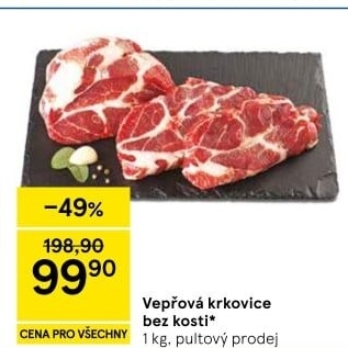 Vepřová krkovice bez kosti