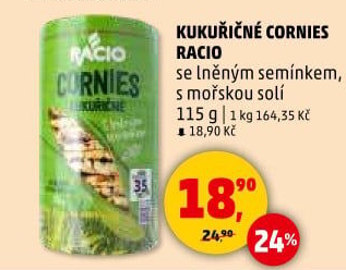 Chlebíčky Cornies Racio