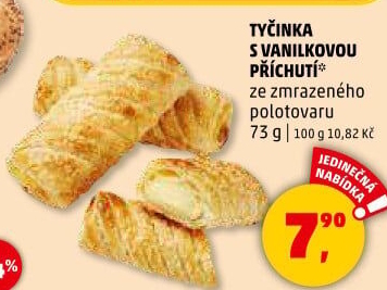 Pečivo tyčinka s náplní