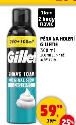Pěna na holení pánská Gillette