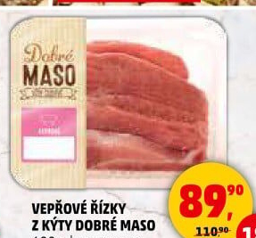 Řízky vepřové z kýty Dobré maso