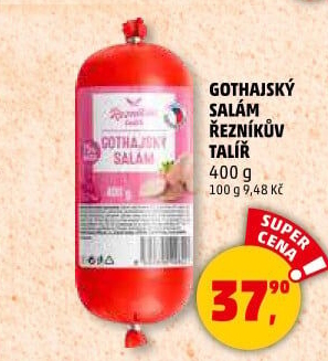 Salám Gothaj Řezníkův talíř
