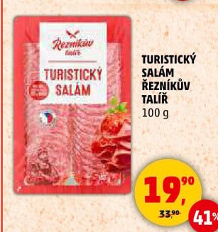 Salám turistický Řezníkův talíř