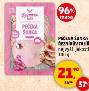 Šunka pečená nejvyšší jakosti Řezníkův talíř