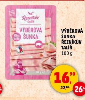 Šunka výběrová Řezníkův talíř