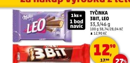 Tyčinka Leo Milka