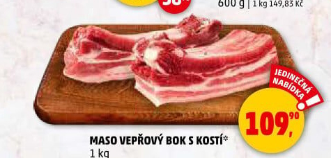 Vepřový bok s kostí
