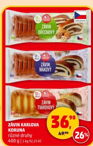 Závin Karlova Koruna