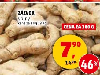 Zázvor čerstvý