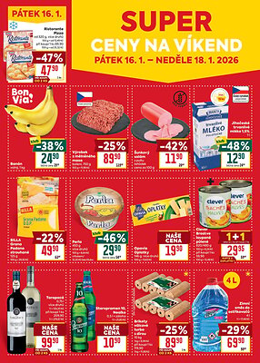 akční leták BILLA 14.1.2026-20.1.2026