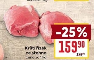 Krůtí stehenní řízky