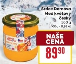 Med květový Srdce Domova