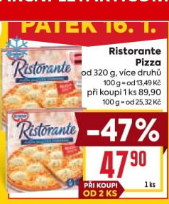 Pizza mražená Ristorante Dr. Oetker