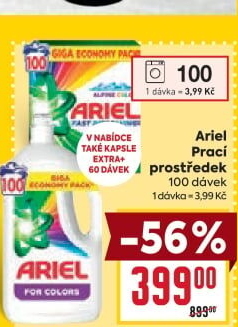 Prací prostředky Ariel