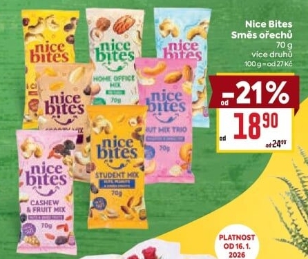 Směs ořechů Nice Bites